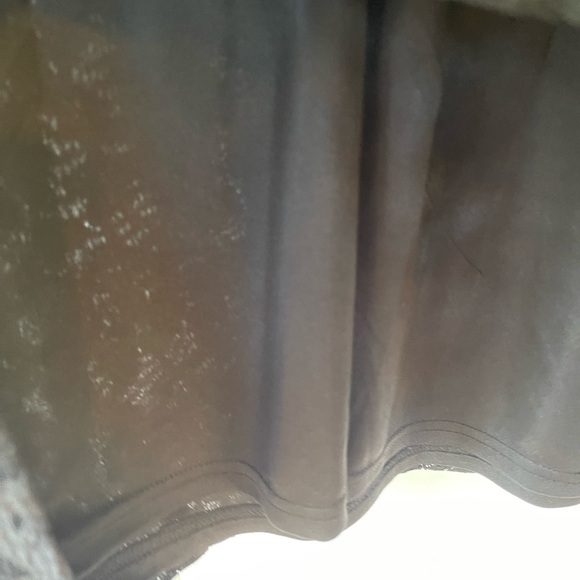 🆕H &‎ M divided lace overlay ladies dress-NWT-size 8-sheath-flared sleeves-mini - Picture 11 of 16